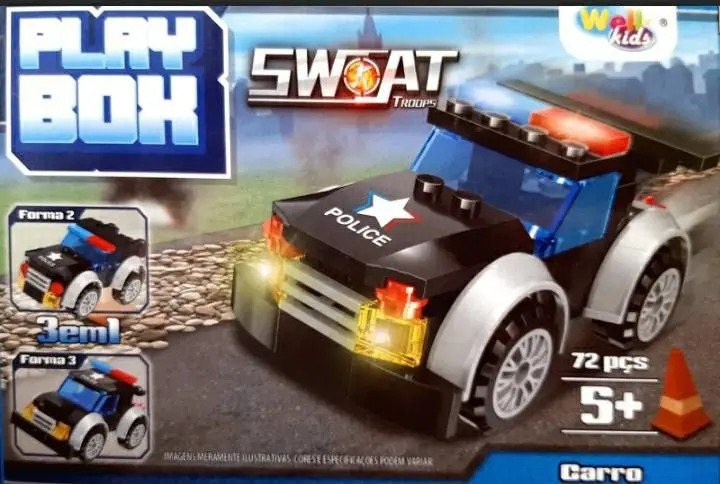 BLOCOS MONTAR SWAT 73PCS